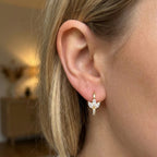 Orecchini Pavé Infinito Con Zirconi in Argento 925