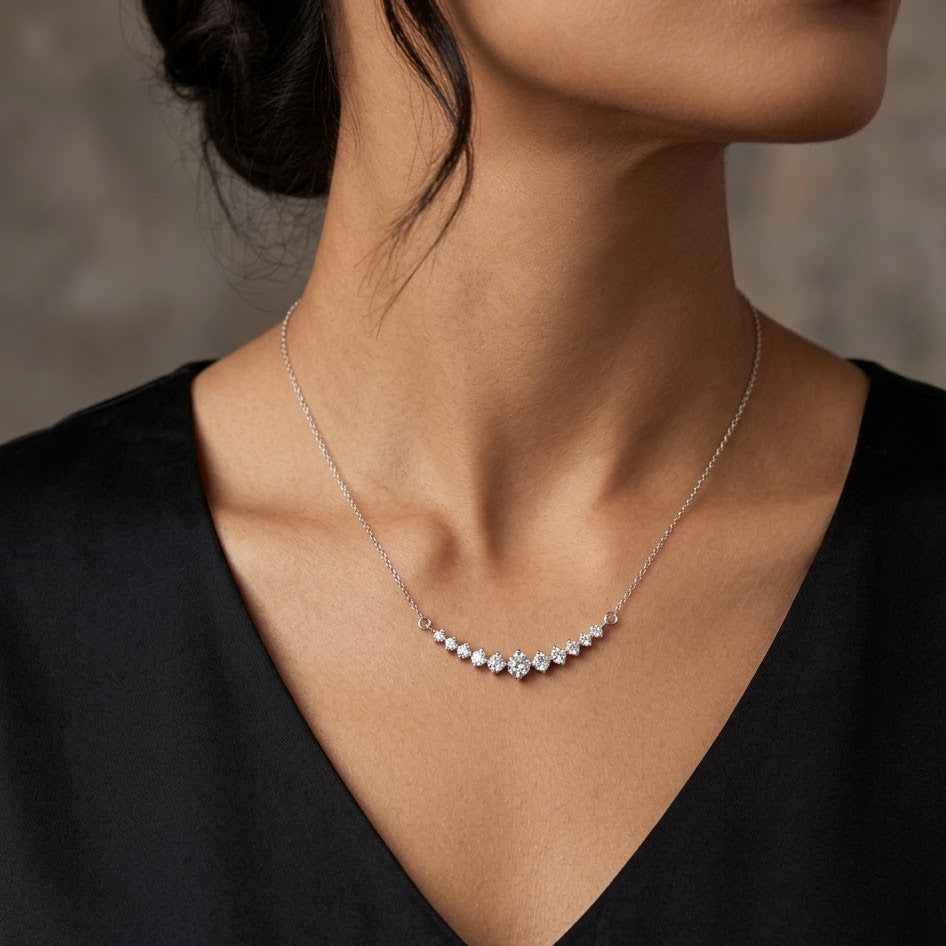 Collana Arco di Luce in Argento 925