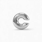 Ear Cuff Liscio e Bombato In Acciaio Inossidabile