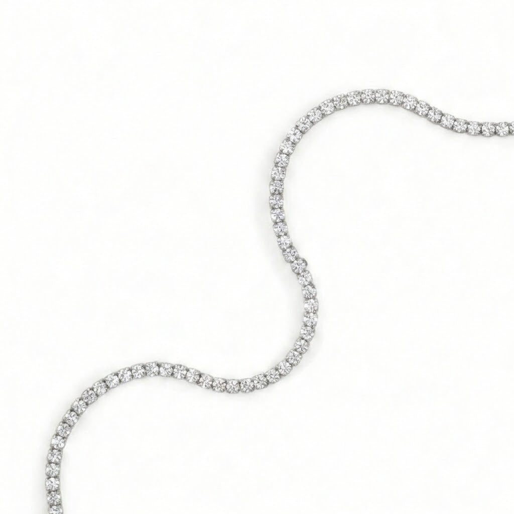 Bracciale Tennis In Argento 925