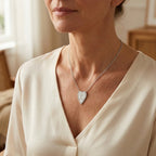 Collana Cuore Dedica Mamma In Acciaio Inossidabile