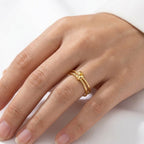 Anello Nodo In Argento 925