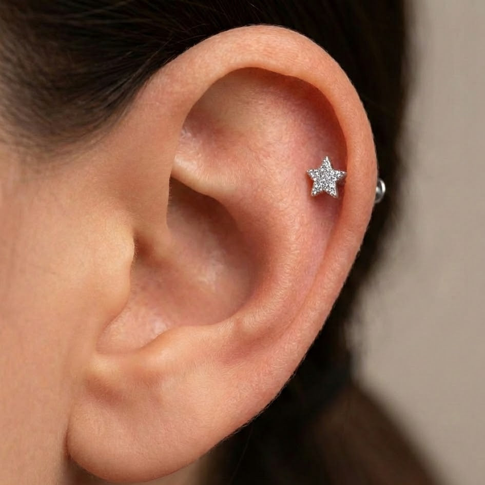 Piercing Stella In Argento 925