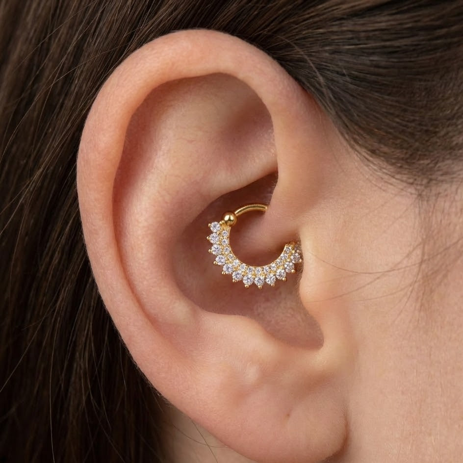 Daith Zirconato In Argento 925