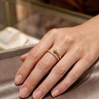 Anello Nail Sparkle in Acciaio Inossidabile
