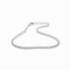 Bracciale Tennis con Zirconi Luminosi In Acciaio Inossidabile