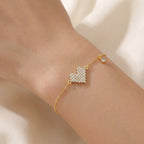 Bracciale Cuore di Luce In Argento 925