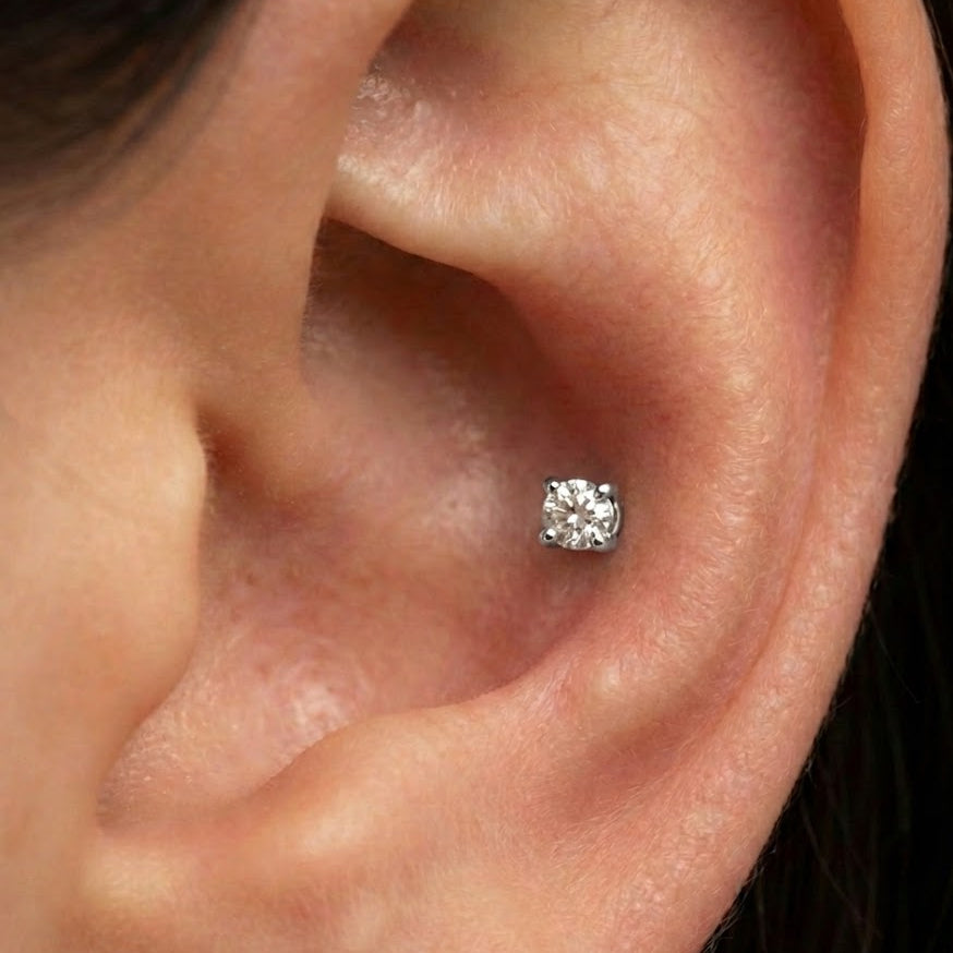 Piercing Punto Luce In Argento 925