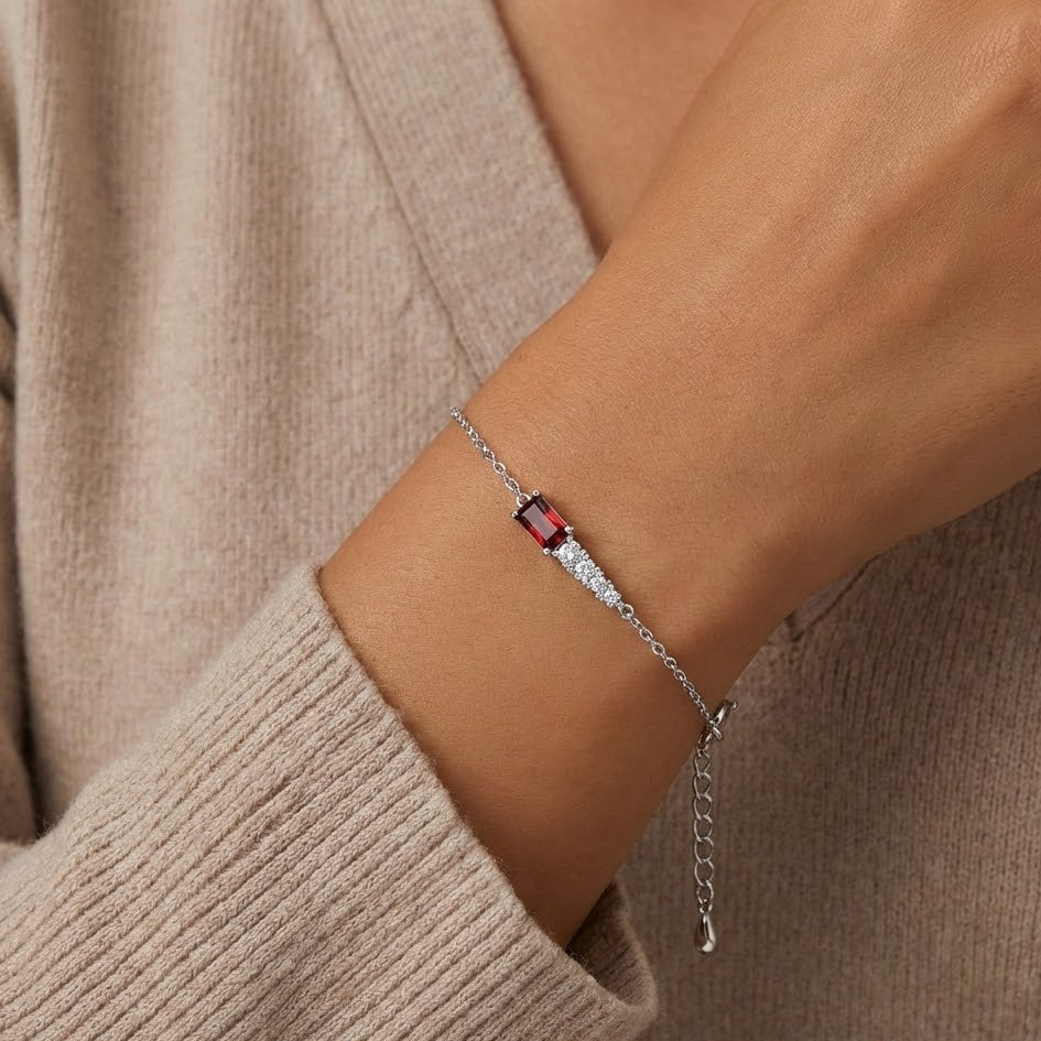 Bracciale Sinfonia Cromatica con Cristalli In Argento 925