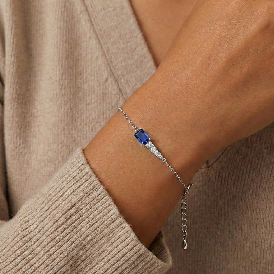 Bracciale Sinfonia Cromatica con Cristalli In Argento 925