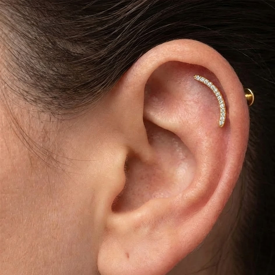 Piercing Arco di Luce In Argento 925