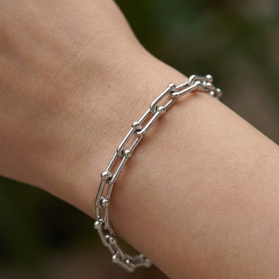Bracciale Groumette In Argento 925