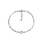 Bracciale Tennis Love In Argento 925